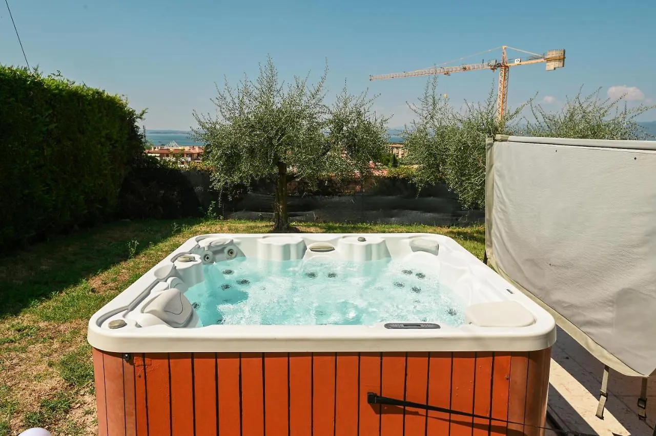 Villa Marilyn View Lake - Pool, Garden, Whirlpool Private Bardolino